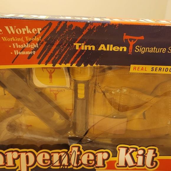 Vintage Tim the Toolman Taylor Autograph Toolsets Adult and Junior Real Tools - Picture 2 of 10
